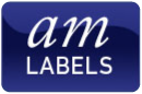 am labels logo