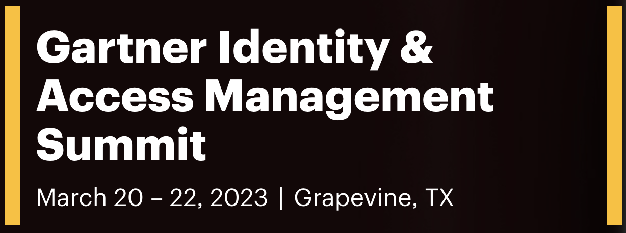 Gartner Identity & Access Management Summit US